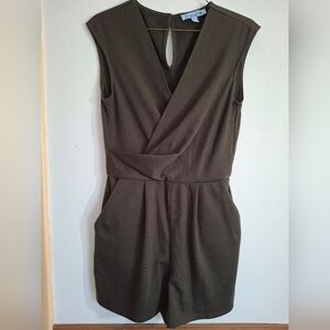 Women's Army Green romper